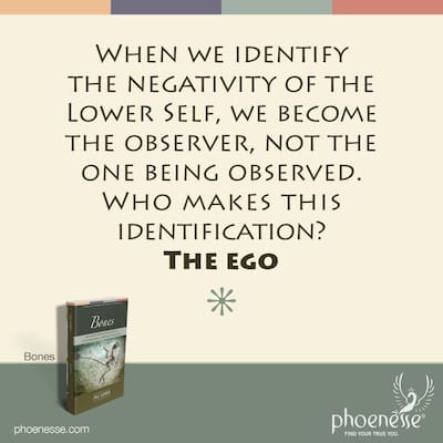 With our negative intention, we will punish life for what it's done to us. Crazy, right?