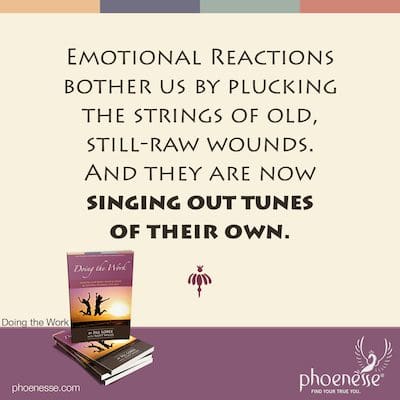 Emotional Reaction bother us by plucking the strings of old, still-raw wounds. And they are now singing out tunes of their own.